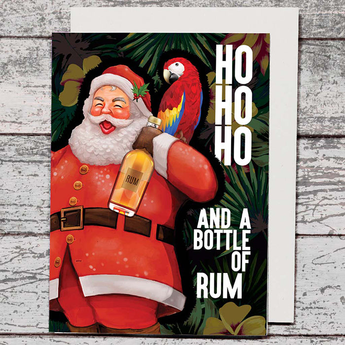 Card - Bottle of Rum