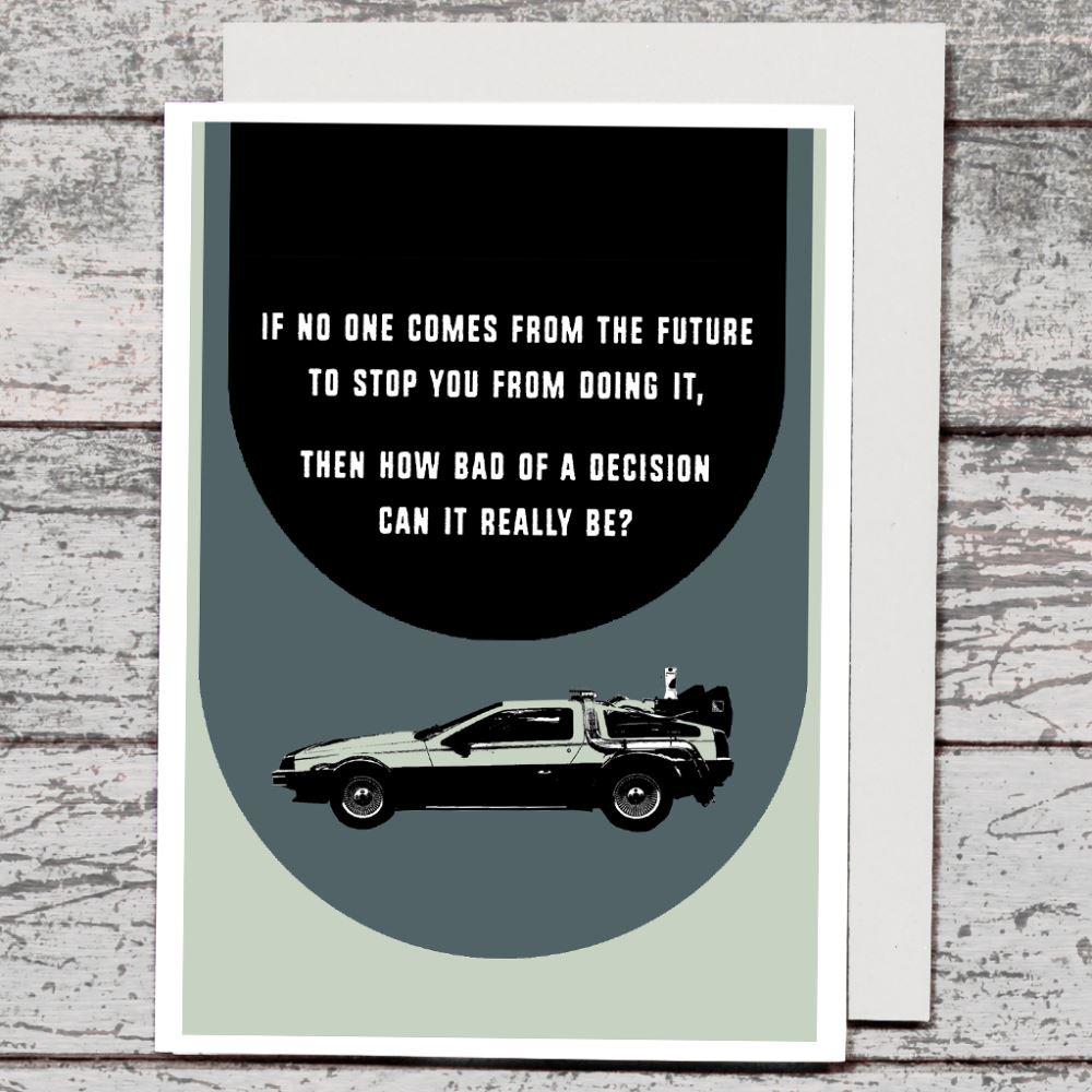 Card - Bad Decision - The Red Dog Gift Shop