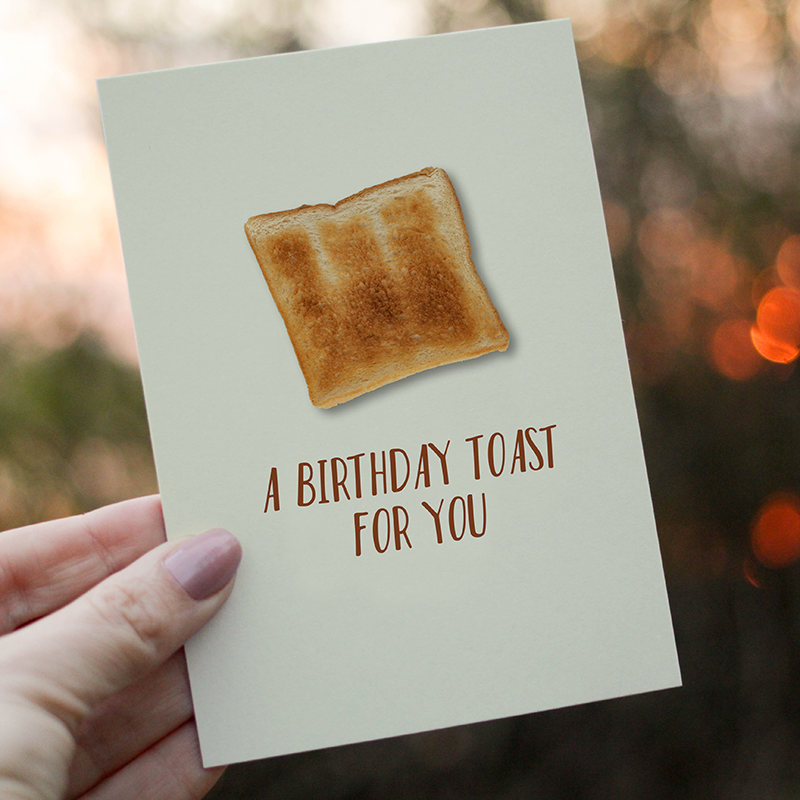 Card - Birthday Toast