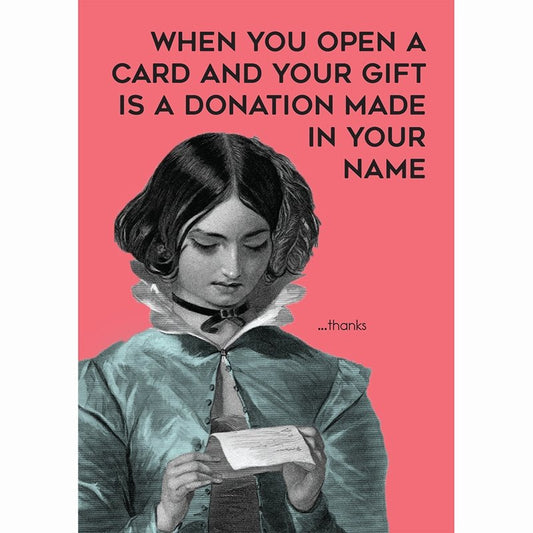 Card - Donation