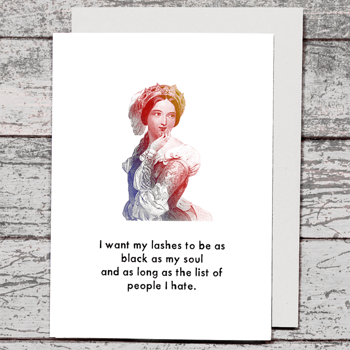 Card - Lashes