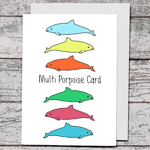 Card - Multi Porpoise