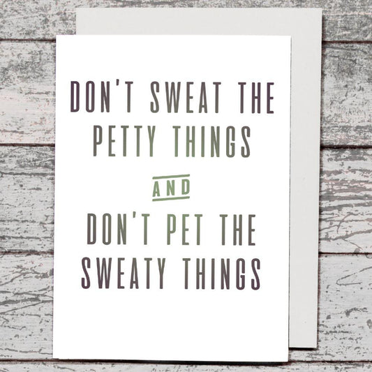 Card - Petty Things - The Red Dog Gift Shop