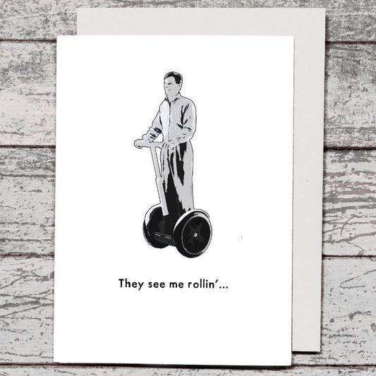 Card - Rollin' - The Red Dog Gift Shop